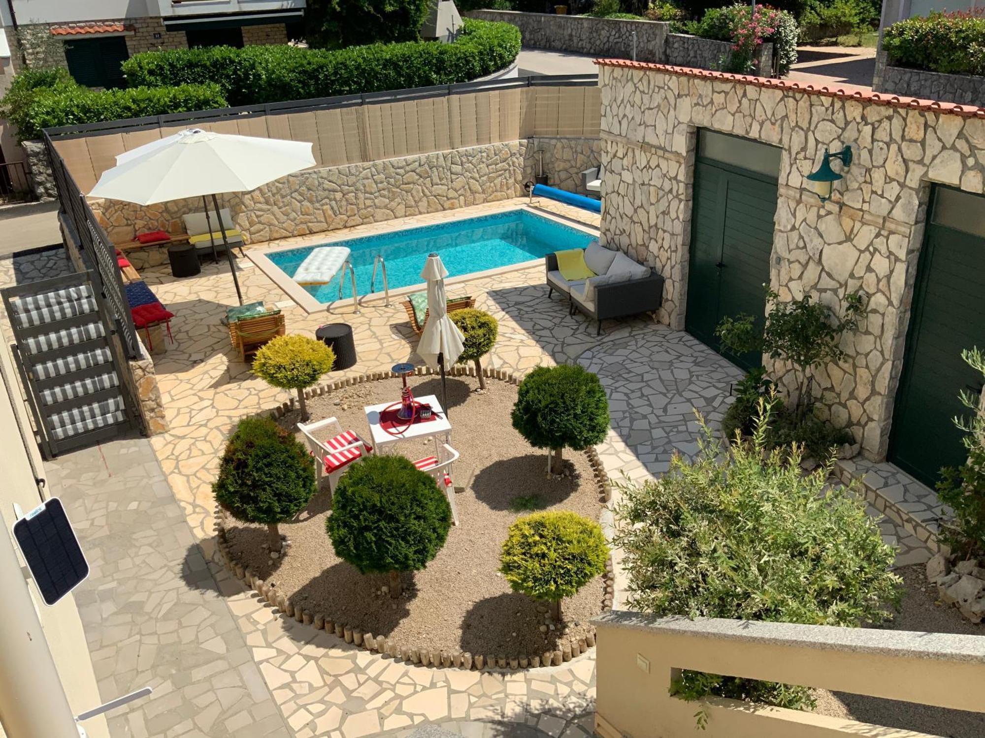 Villa Evamar, Island Krk Punat Exteriér fotografie