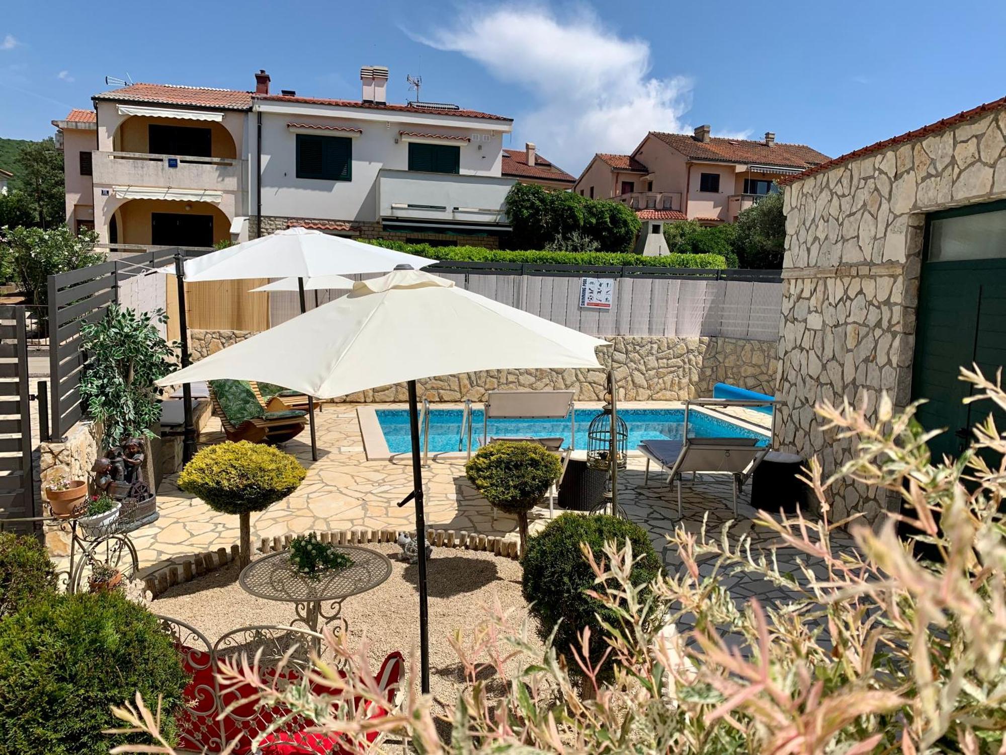 Villa Evamar, Island Krk Punat Exteriér fotografie