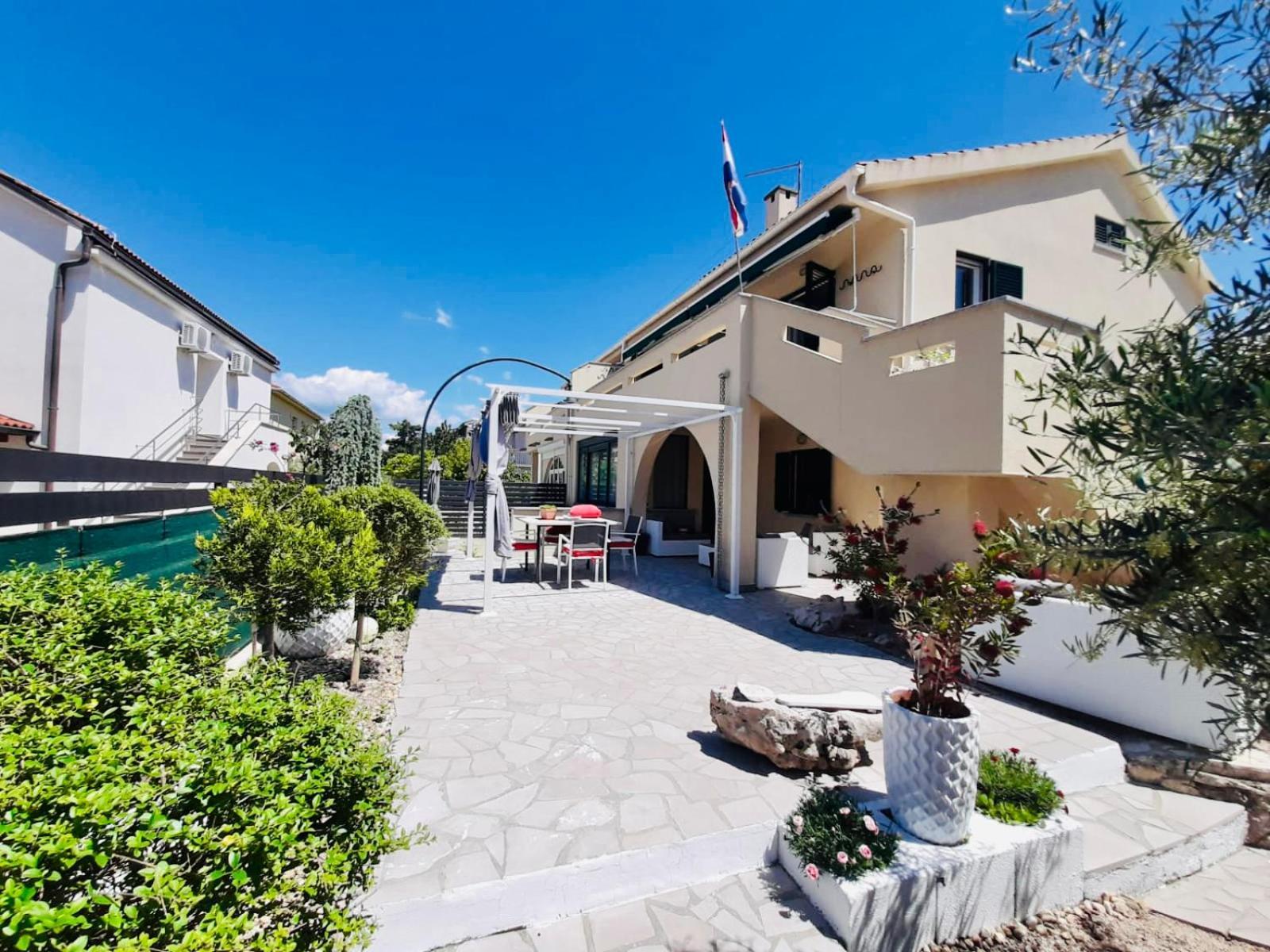 Villa Evamar, Island Krk Punat Exteriér fotografie